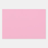 Hot roze pastel meisje kerst schattig vakantie vas inpakpapier vel (Voorkant 2)