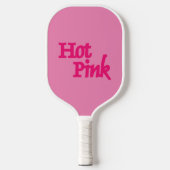 Hot roze pickleball paddle (Voorkant)
