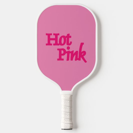 Hot roze pickleball paddle (Voorkant)