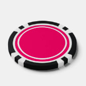 Hot Roze Poker Chips (Enkel)