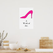 Hot-roze pomp poster (Keuken)