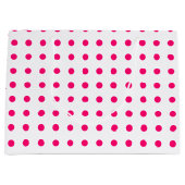 Hot-roze pooldots large cadeautasje (Voorkant)