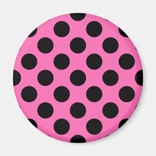 Hot-roze pooldots magneet (Voorkant)