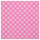 Hot-roze pooldots stof (Swatch)