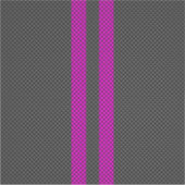 Hot-roze racestrepen in koolstofvezelstijl sticker (Voorkant)