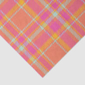 Hot-roze Retro met Oranje en blauw Tissuepapier (Detail)