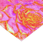 Hot-roze, rood en geel sedum rosette korte tafelloper (Hoek)