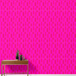 Hot Roze Rood Magenta Raspberry Hondenhout Roos Me Behang