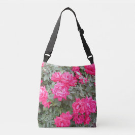 Hot-roze Roos Canvas tas