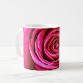 Hot-roze Roos Koffiemok (Voorkant links)