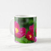 Hot-roze Roos Koffiemok (Voorkant links)