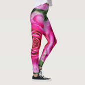 Hot-roze Roos Leggings (Rechts)