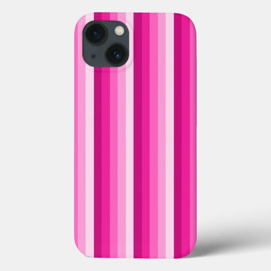 Hot-roze schaduwstrepen Hoesje-Mate iPhone draagta Case-Mate iPhone Case (Achterkant)