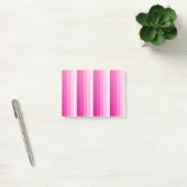 Hot-roze schaduwstrepen post-it® notes (Kantoor)