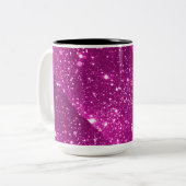 Hot-roze Sparkle 2 Mok zonder tint (Voorkant links)