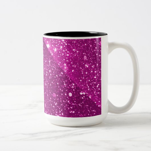 Hot-roze Sparkle 2 Mok zonder tint (Rechts)