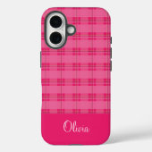 Hot-roze speldenplaat Case-Mate iPhone case (Achterkant)