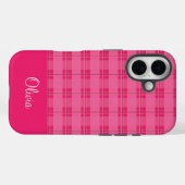 Hot-roze speldenplaat Case-Mate iPhone case (Achterkant (horizontaal))