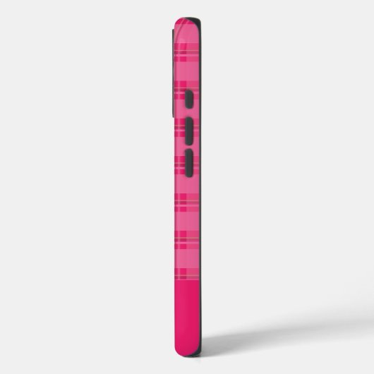 Hot-roze speldenplaat Case-Mate iPhone case (Achterkant / Links)