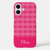 Hot-roze speldenplaat Case-Mate iPhone case (Achterkant)