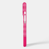 Hot-roze speldenplaat Case-Mate iPhone case (Achterkant / Links)