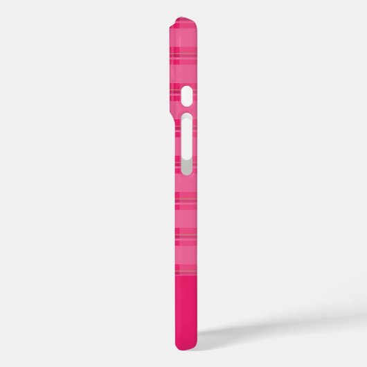 Hot-roze speldenplaat Case-Mate iPhone case (Achterkant / Links)