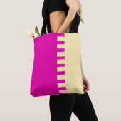 Hot-roze, stijlvolle rendy tote bag (Dichtbij)