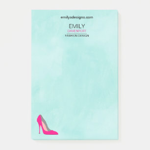 Hot-roze Stiletto High-Hiel Video Business Post-it® Notes