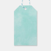 Hot roze stiletto hoge hak schoen chique biz Bedan Cadeaulabel (Achterkant)