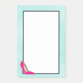 Hot-roze Stiletto Post-it® Notes (Voorkant)