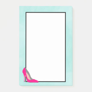 Hot-roze Stiletto Post-it® Notes