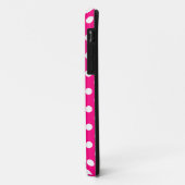 Hot Roze Stip iPhone 5/5S Hoesje (Achterkant/links)
