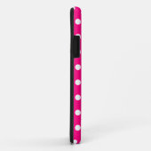 Hot Roze Stip iPhone 5/5S Hoesje (Achterkant/rechts)