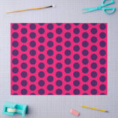 Hot Roze / Stippen Paarse Bruiloftsfeest Tissuepapier (Craft)