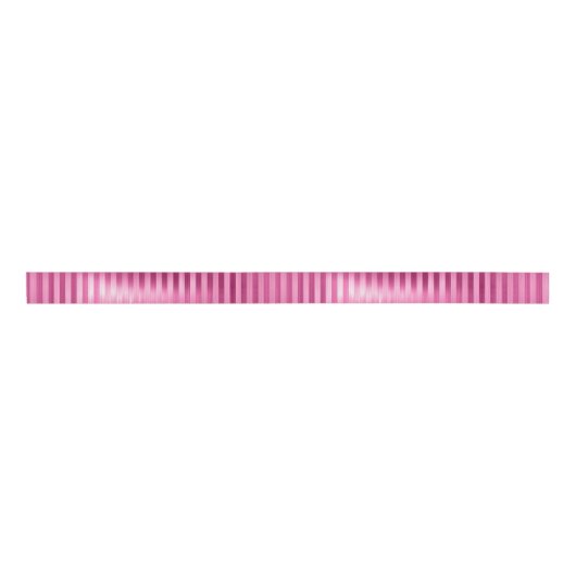 Hot-roze stripes grosgrain lint (Voorkant)