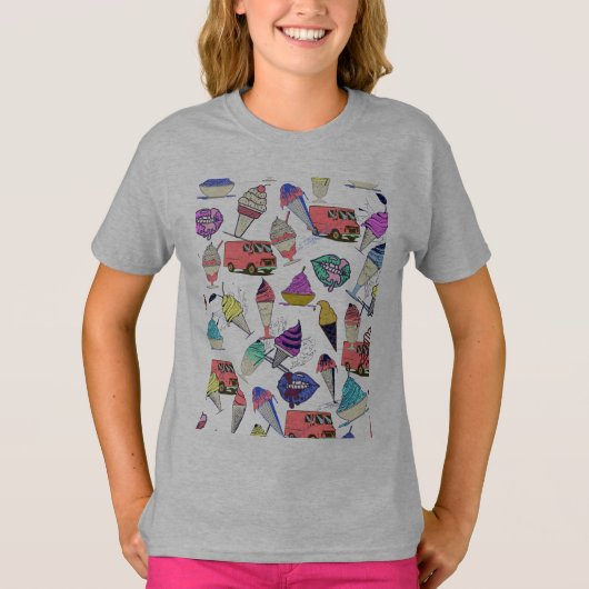 Hot Roze T-shirt (Voorkant)
