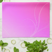 Hot Roze Theedoek (Gevouwen)