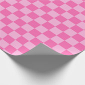 Hot-roze toetsenbord cadeaupapier (Hoek)