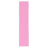 Hot-roze toetsenbord korte tafelloper (Voorkant)
