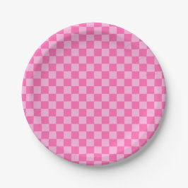 Hot-roze toetsenbord papieren bordje