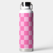 Hot-roze toetsenbord waterfles (Achterkant)
