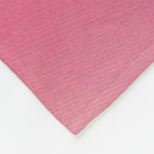 Hot roze tulp fee prinses meisjes fleece deken (Hoek)