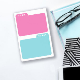 Hot roze & turquoise te doen & te kopen post-it® notes