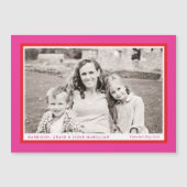 Hot-roze Valentijnsdag Foto Lijst (Voorkant)