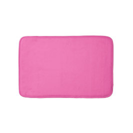 Hot-roze, vaste kleur badmat