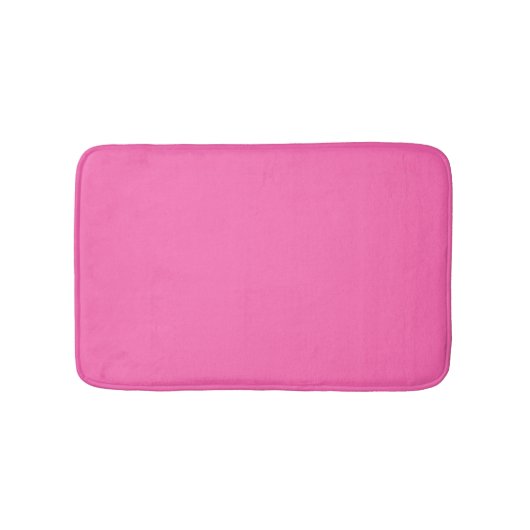 Hot-roze, vaste kleur badmat (Voorkant)