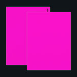 Hot-roze, vaste kleur briefkaart<br><div class="desc">Briefkaart Postal Greeting Note Post Kaart bedrukt met Hot Pink Solid Color artwork ontwerpillustratie van TheFabricSeal op Zazzle.com #Zazzle Gemaakt https://www.zazzle.com/store/thefabricseal Deze mooie en zeer felroze kleur werd overgenomen uit ons ontwerp en producten collectie met de titel Rainbow Colors Patchwork Geometric Repeat Pattern. Perfect voor het mengen en matchen van...</div>