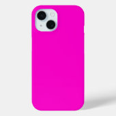 Hot-roze, vaste kleur Case-Mate iPhone case (Achterkant)
