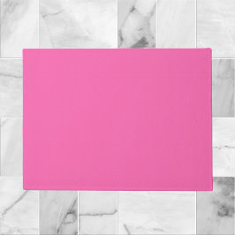 Hot-roze, vaste kleur deurmat