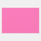 Hot-roze, vaste kleur inpakpapier vel (Voorkant 3)